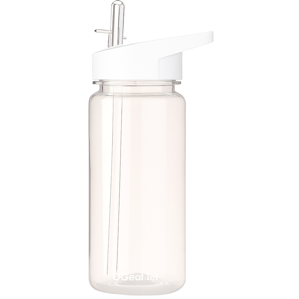 Tritan Clear Water Bottle with Straw