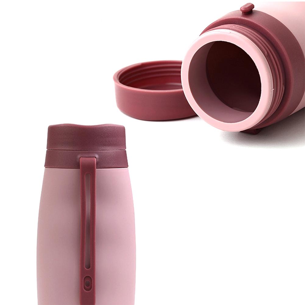 Foldable Silicone Sports Water Bottle 600ml