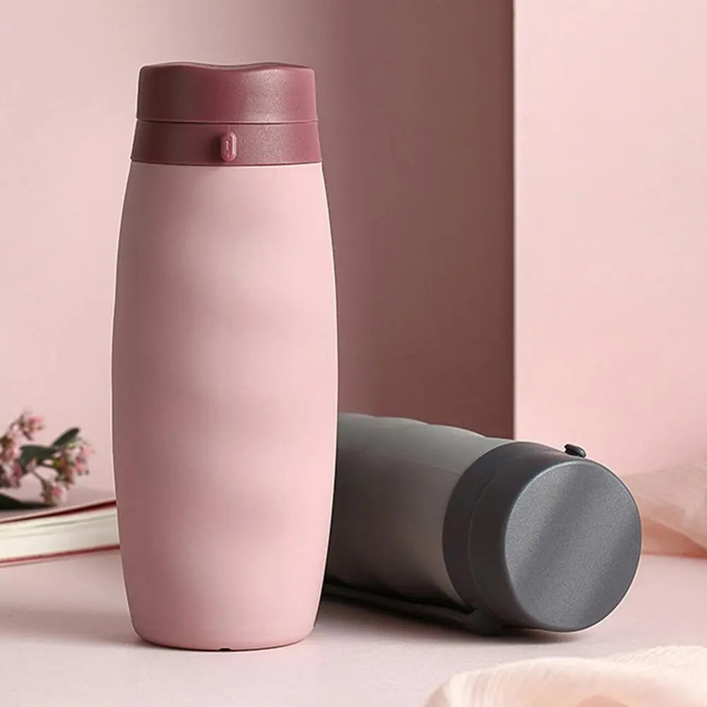 Foldable Silicone Sports Water Bottle 600ml